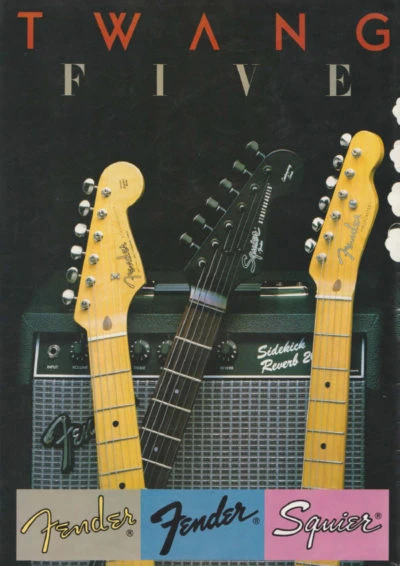Fender Japan Catalog 1983