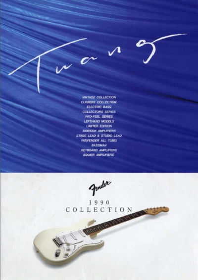 Fender Japan Catalog 1990