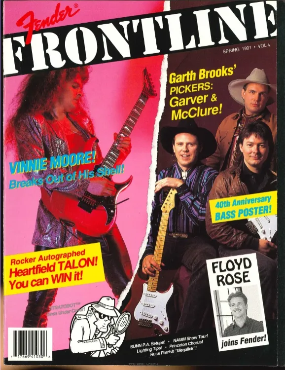 Fender Frontline Catalog 1991